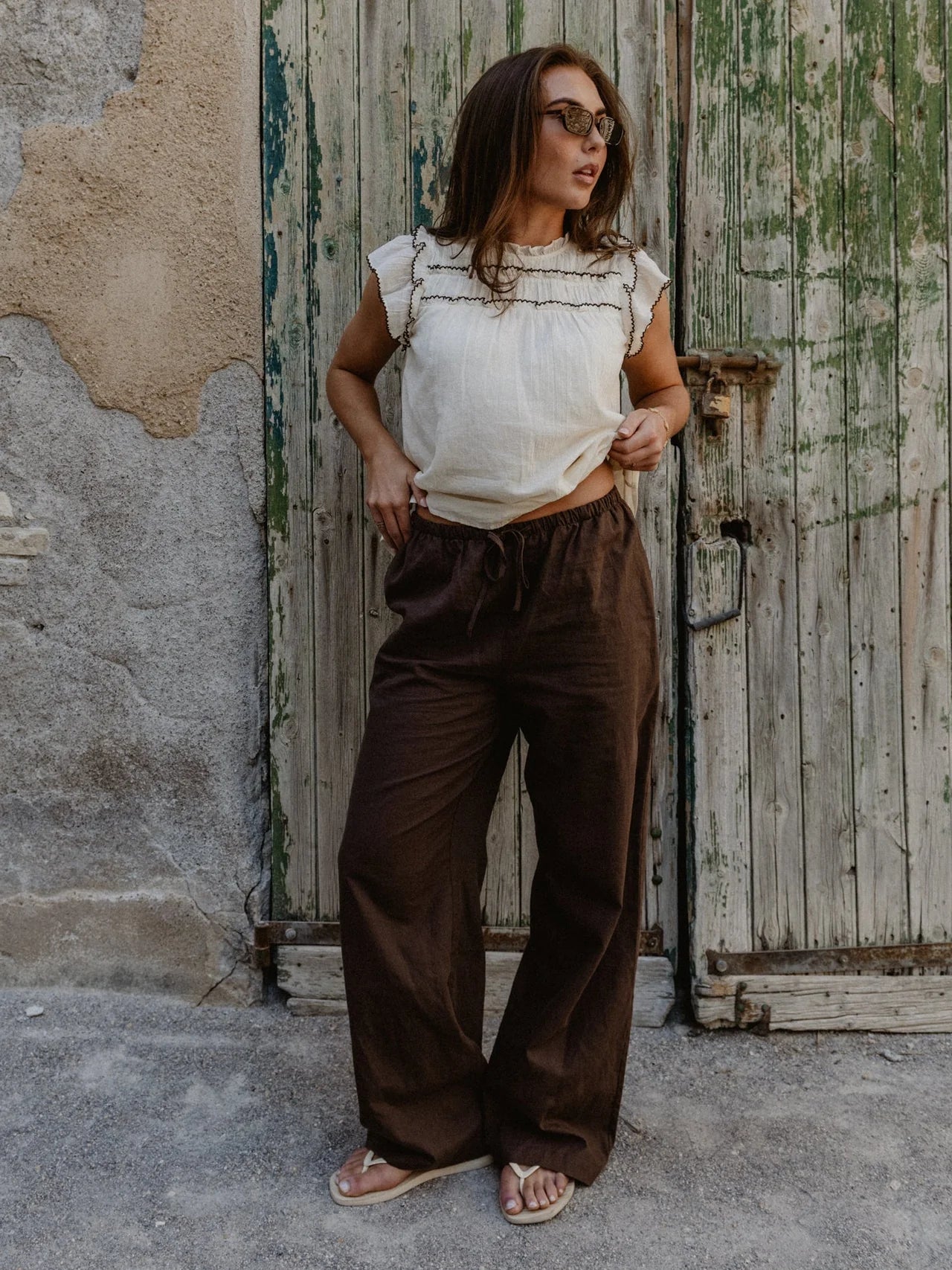 VMMARLEY Trousers - Chocolate Martini